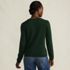 Women's Fine Gauge Placed Jacquard Crew Neck Sweater, Back