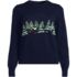 Women's Drifter Modern Jacquard Crew Neck Sweater, Front