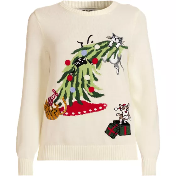 Women's Drifter Modern Jacquard Crew Neck Sweater - primary