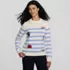 Women's Drifter Modern Jacquard Crew Neck Sweater, Front