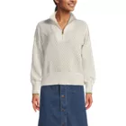 Women's Drifter Floatback Jacquard Quarter Zip Sweater