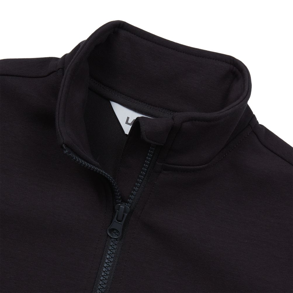 【mahagrid】22FW★ FULL ZIP MOCK NECK SWEATSHIRT Rain Defender Loose Fit Heavyweight Full-Zip Mock-neck