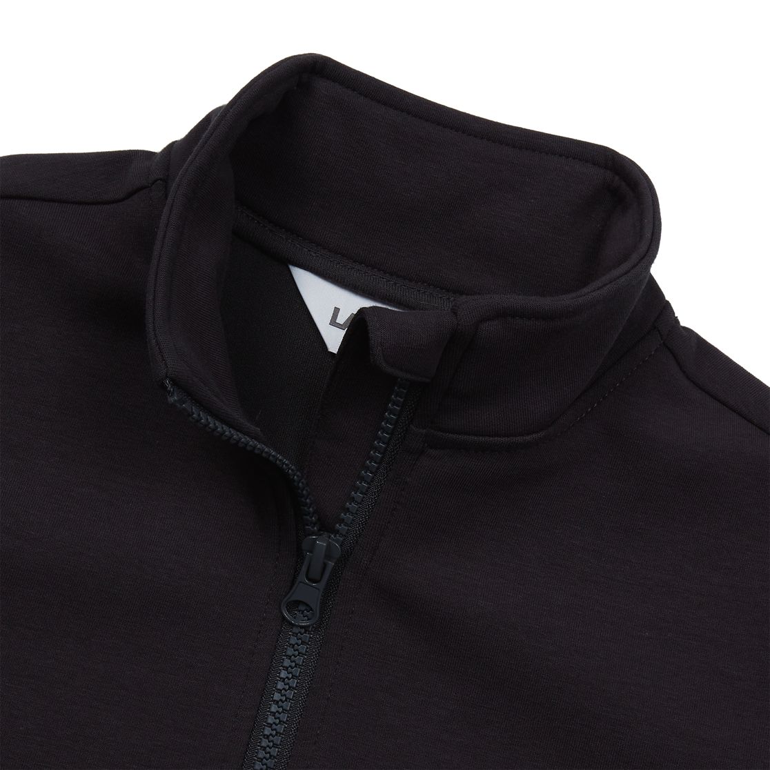 Boys Long Sleeve Knit Full Zip Mock Neck Sweatshirt
