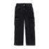 Girls Denim Cargo Wide Leg Jeans, alternative image