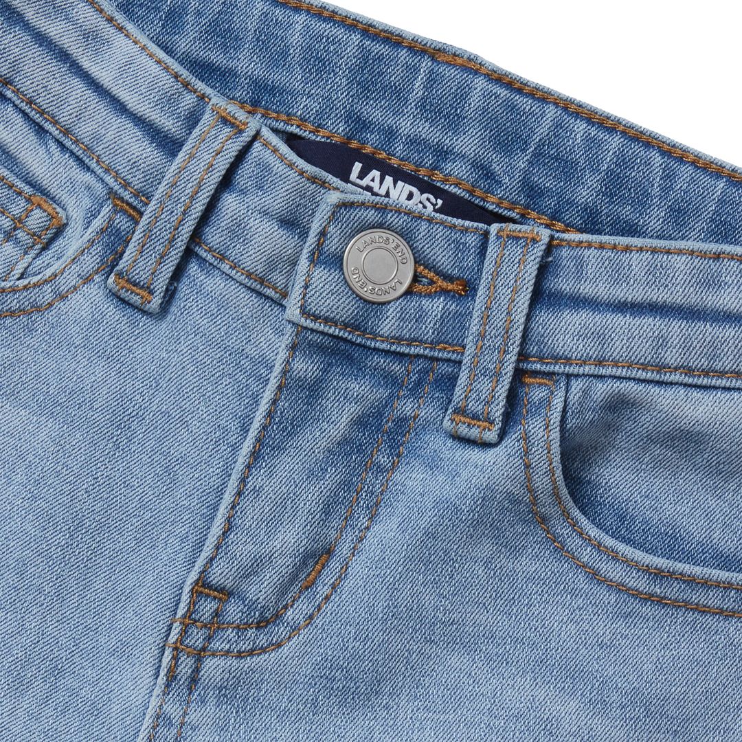 Girls Wide Leg Denim Jeans