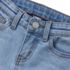 Girls Wide Leg Denim Jeans, alternative image