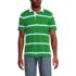 Men's Short Sleeve Slub Textured Rugby Polo, Front