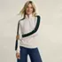 Women's Long Sleeve Waffle Colorblock Quarter Zip Pullover, alternative image