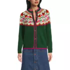 Women's Lofty Fair Isle Cardigan Sweater