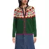 Women's Lofty Fair Isle Cardigan Sweater
