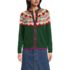 Women's Lofty Fair Isle Cardigan Sweater, Front