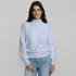 Women's Fuzzy Turtleneck Lantern Sleeve Sweater, alternative image