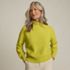 Women's Fuzzy Turtleneck Lantern Sleeve Sweater, alternative image