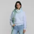 Women's Fuzzy Turtleneck Lantern Sleeve Sweater, Front