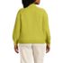 Women's Plus Size Fuzzy Turtleneck Lantern Sleeve Sweater, Back