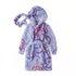 Kids Sherpa Plush Hooded Robe and Headband, alternative image