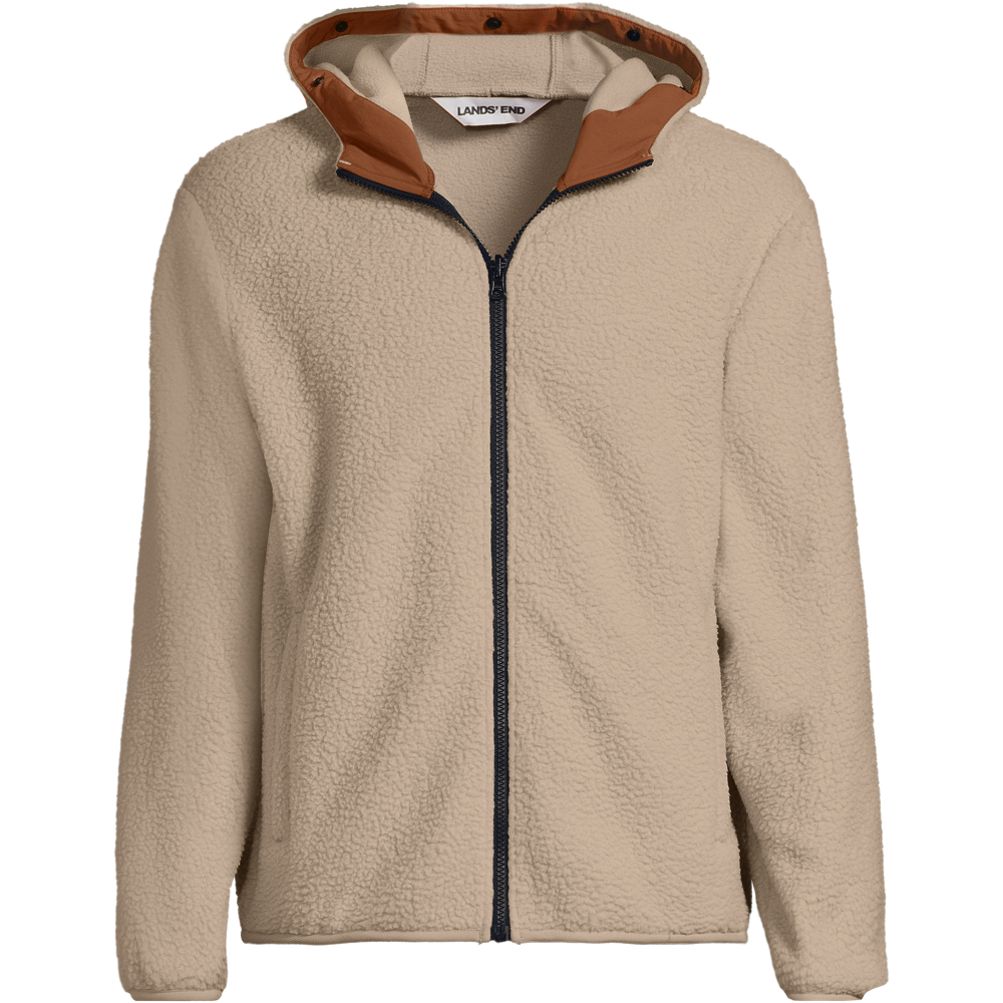 Men's Squall 3 in 1 Sherpa Lined Jacket | Lands' End
