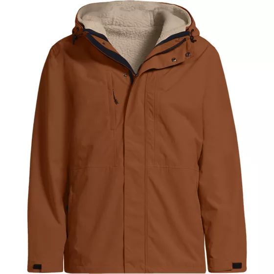 Men's Squall 3 in 1 Sherpa Lined Jacket - primary