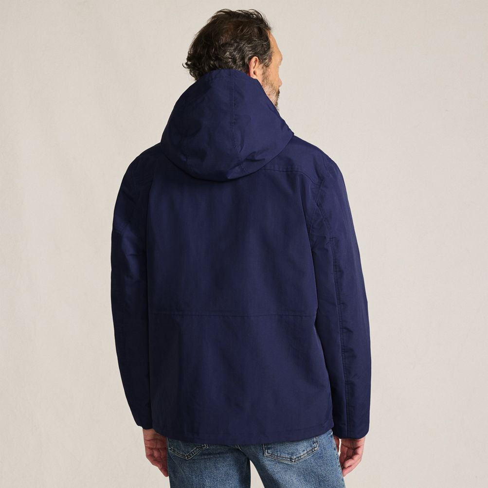 Men's Squall 3 in 1 Sherpa Lined Jacket | Lands' End