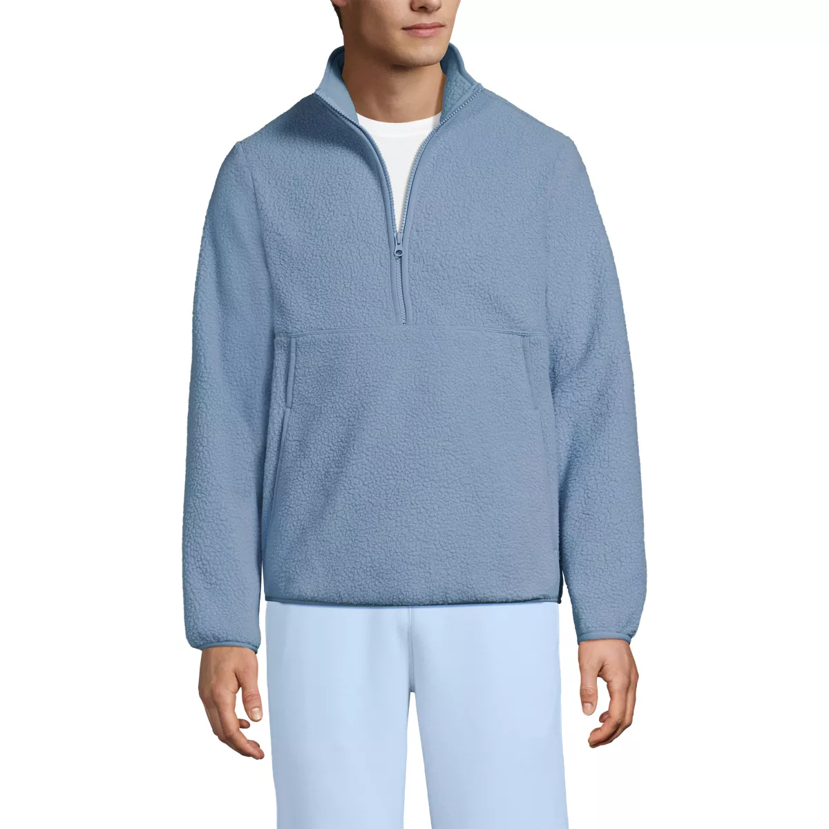 Men's Half Zip Sherpa Fleece Pullover