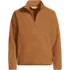 Men's Half Zip Sherpa Fleece Pullover, Front