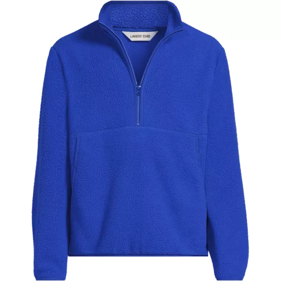 Men's Half Zip Sherpa Fleece Pullover - primary
