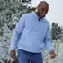 Men's Half Zip Sherpa Fleece Pullover, alternative image