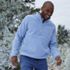 Men's Half Zip Sherpa Fleece Pullover, alternative image