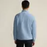 Men's Half Zip Sherpa Fleece Pullover, Back