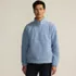 Men's Half Zip Sherpa Fleece Pullover, Front