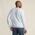 Men's Long Sleeve Fine Gauge Holiday Crew Neck Sweater, Back