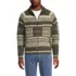 Men's Long Sleeve Wool Blend Full Zip Cardigan, Front