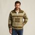 Men's Long Sleeve Wool Blend Full Zip Cardigan, Front