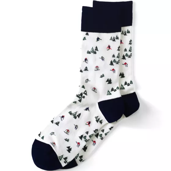 Men's Novelty Dress Socks 1 Pack - primary