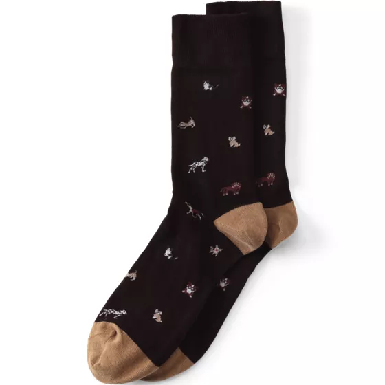 Men's Novelty Dress Socks 1 Pack - primary