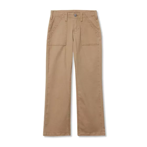 Girls Woven Utility Cargo Pant with Pockets - primary