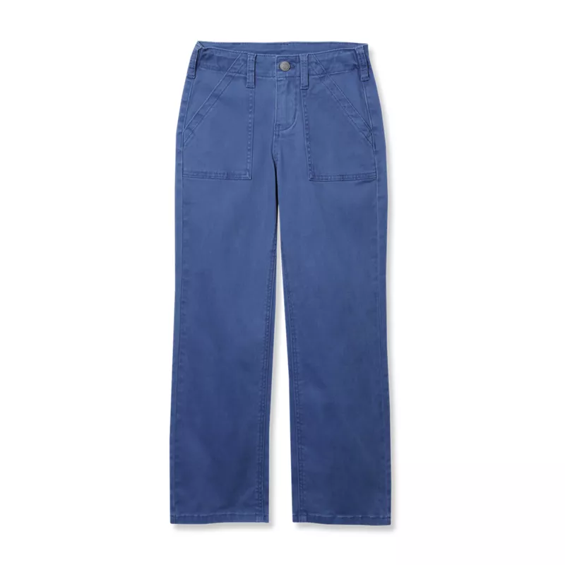 Girls Woven Utility Cargo Pant with Pockets, alternative image