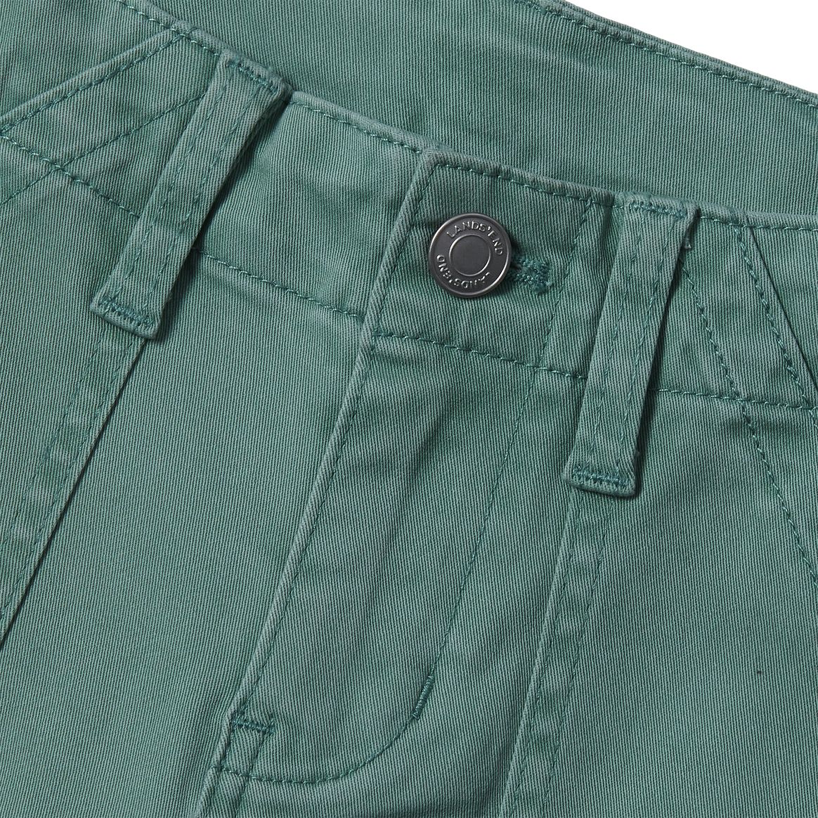 Girls Woven Utility Cargo Pant with Pockets
