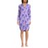 Women's Cooling Long Sleeve Sleepshirt, Front