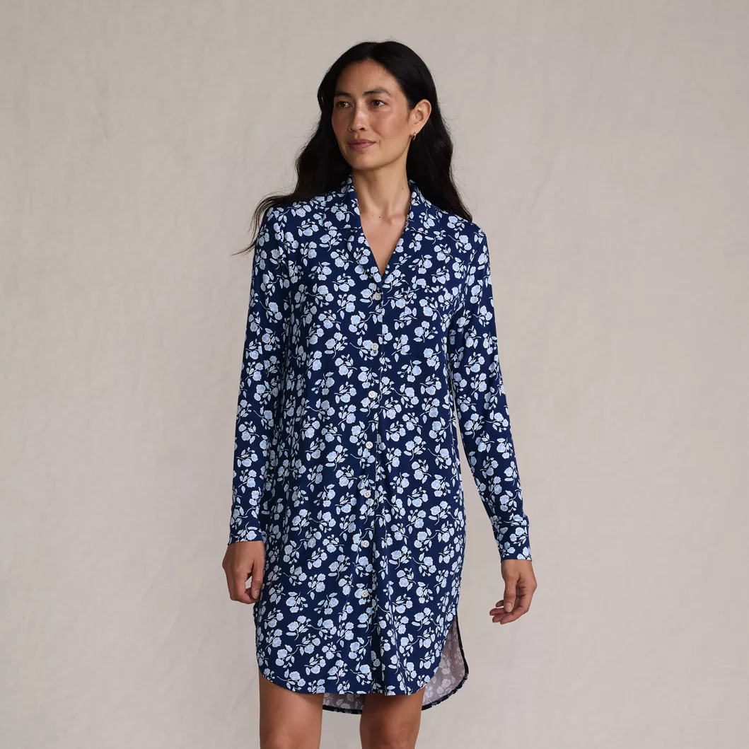 Women's Cooling Long Sleeve Sleepshirt