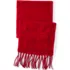 Women's Brushed Blanket Fringe Scarf, Front