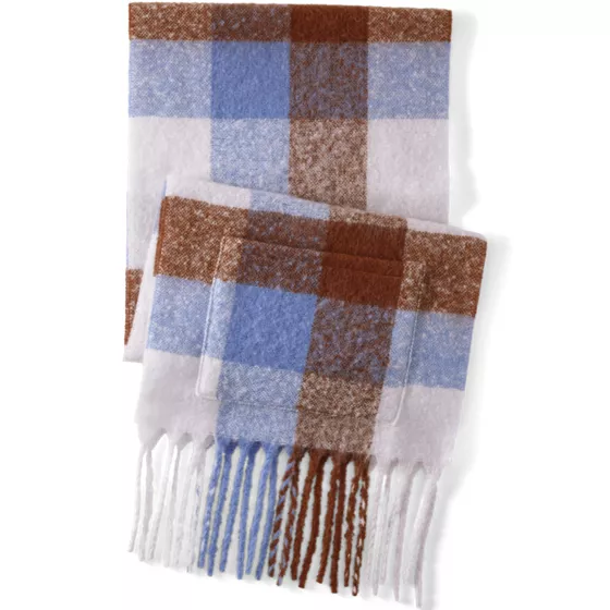 Women's Brushed Blanket Fringe Scarf - primary