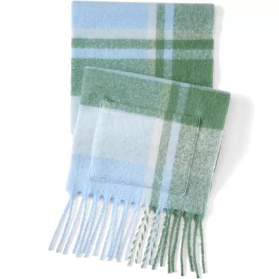 Women's Brushed Blanket Fringe Scarf - primary