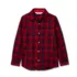 Boys Long Sleeve Poplin Shirt, alternative image