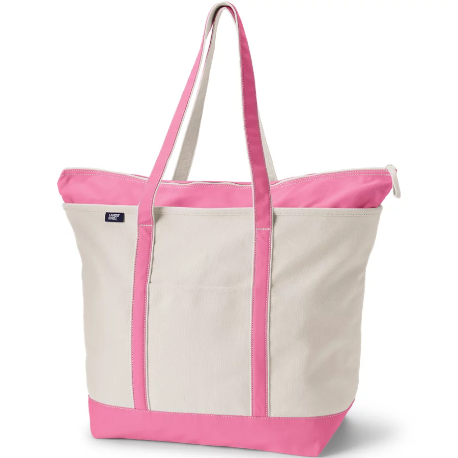 4 Pack Canvas Pocket Tote Bundle view 3