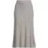 Women's Petite Cozy Lofty Cable Fluted Midi Sweater Skirt, Front
