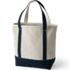 Pre-Monogrammed Canvas Pocket Tote, Back