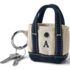 Pre-Monogrammed Mini Canvas Tote, Front