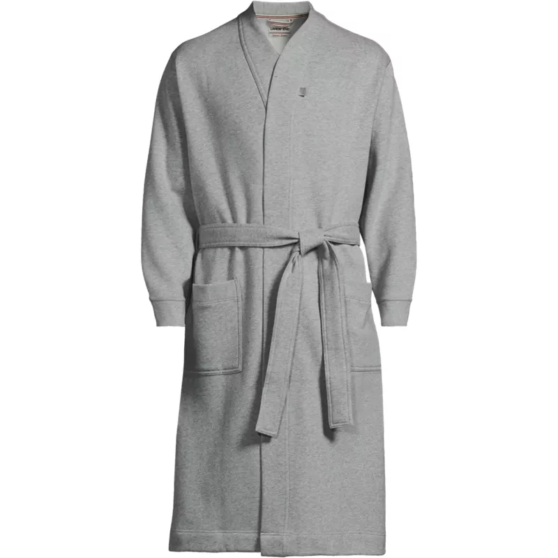 Men's Serious Sweats Calf Length Robe, Front