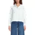 Women's Oxford Cropped Shirt, Front